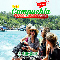 Tour Campuchia ( 4n3đ): BOKOR-SIHANOUK VILLE-PHOMPENH