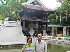One Pillar pagoda August, 2014